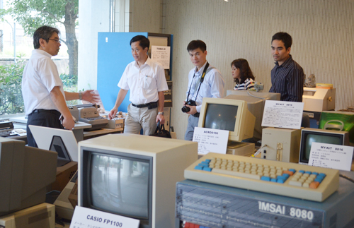 Prior to the training, students toured the Kyoto Ekimae School facilities, including the KCG Museum.